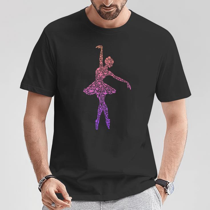 Ballet Dancer Ballerina Dance Girls Ballet Dancer T-Shirt Lustige Geschenke