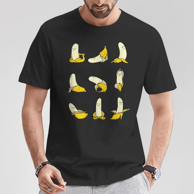 Banana Yoga T-Shirt Lustige Geschenke