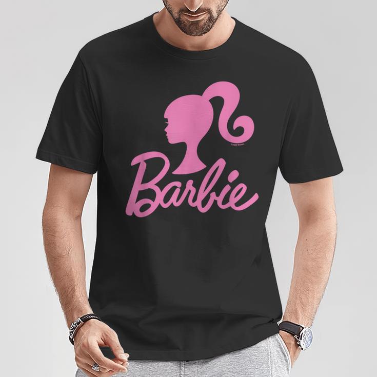 Barbie Barbie Logo In Pink T-Shirt Lustige Geschenke