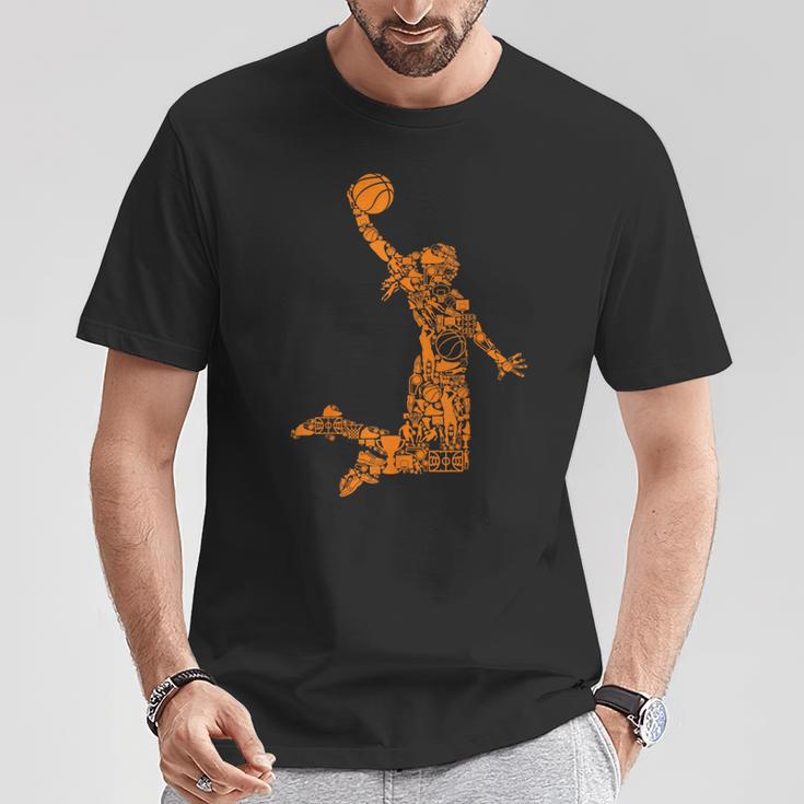 Basketball Basketball Girl's Women's T-Shirt Lustige Geschenke