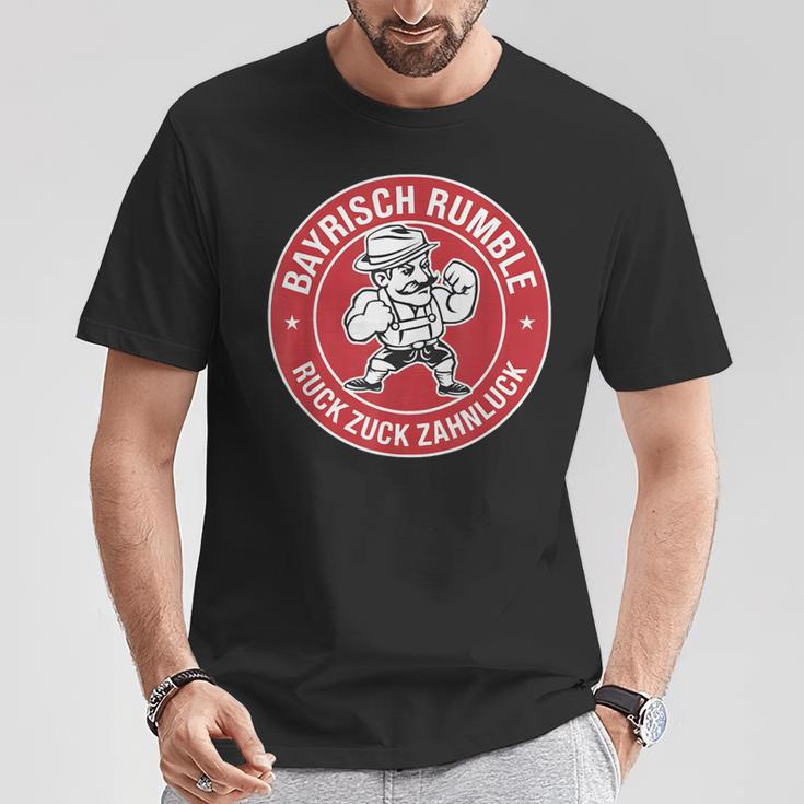 Bayrisch Rumble Ruck Zuck Zahnluck T-Shirt Lustige Geschenke