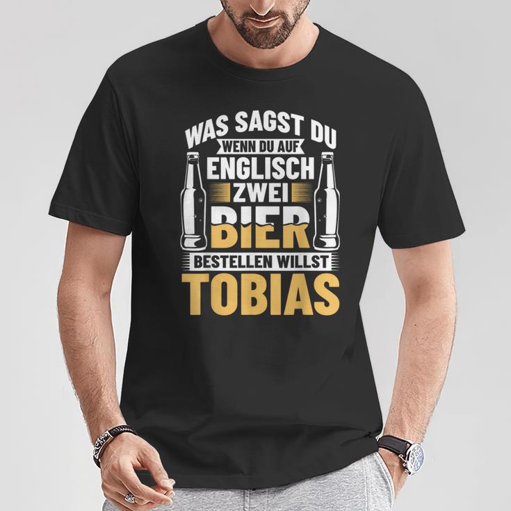 Beer Order Tobias Beer Drinking Beer Brewerer Beer Drinker T-Shirt Lustige Geschenke