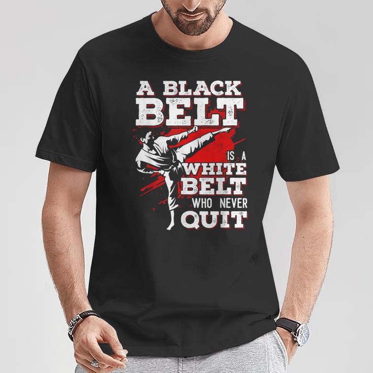 Belt Martial Arts T-Shirt Lustige Geschenke