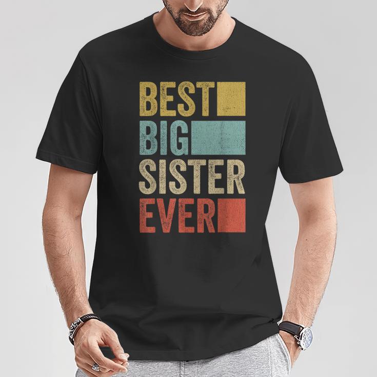 Best Big Sister Ever Big Sister T-Shirt Lustige Geschenke