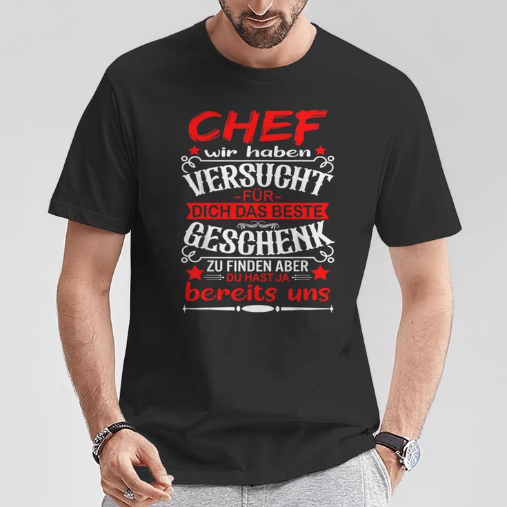 Bester Chef Für Dich Das Beste Chef T-Shirt Lustige Geschenke