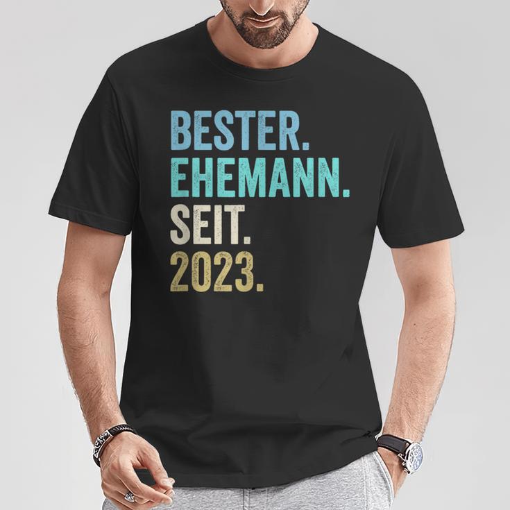 Bester Husann Seit 2023 T-Shirt Lustige Geschenke