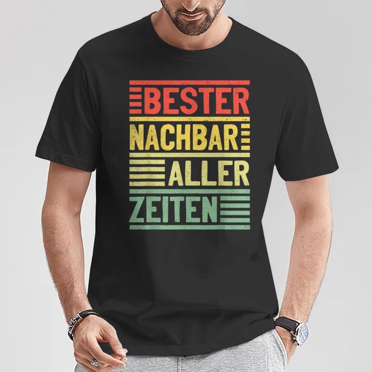 Bester Nachbar Alles Zeiten Nachbarn T-Shirt Lustige Geschenke