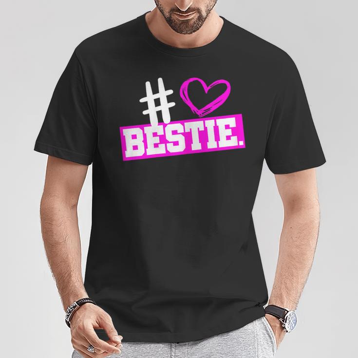 Bff Bestie Best Friend For Two Bffs Girls' Partner Look T-Shirt Lustige Geschenke