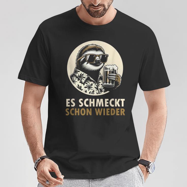 Bier Schmeckt Schon Wieder German T-Shirt Lustige Geschenke