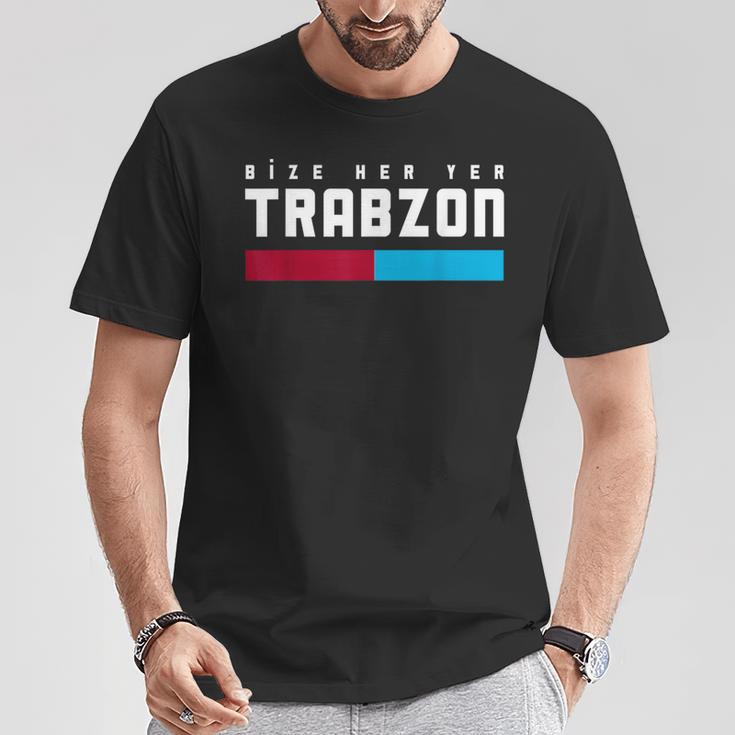 Bize Her Yer Trabzon S T-Shirt Lustige Geschenke