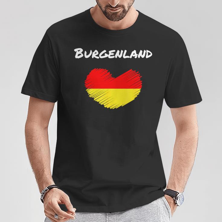 Burgenland Liebe Zum Burgenland T-Shirt Lustige Geschenke