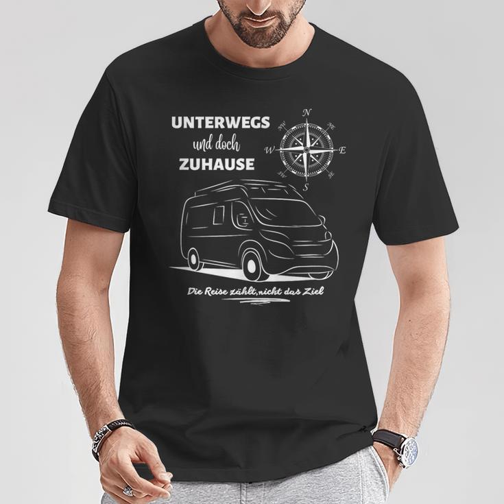 Campingplatz Kastenwagen Motorhome T-Shirt Lustige Geschenke