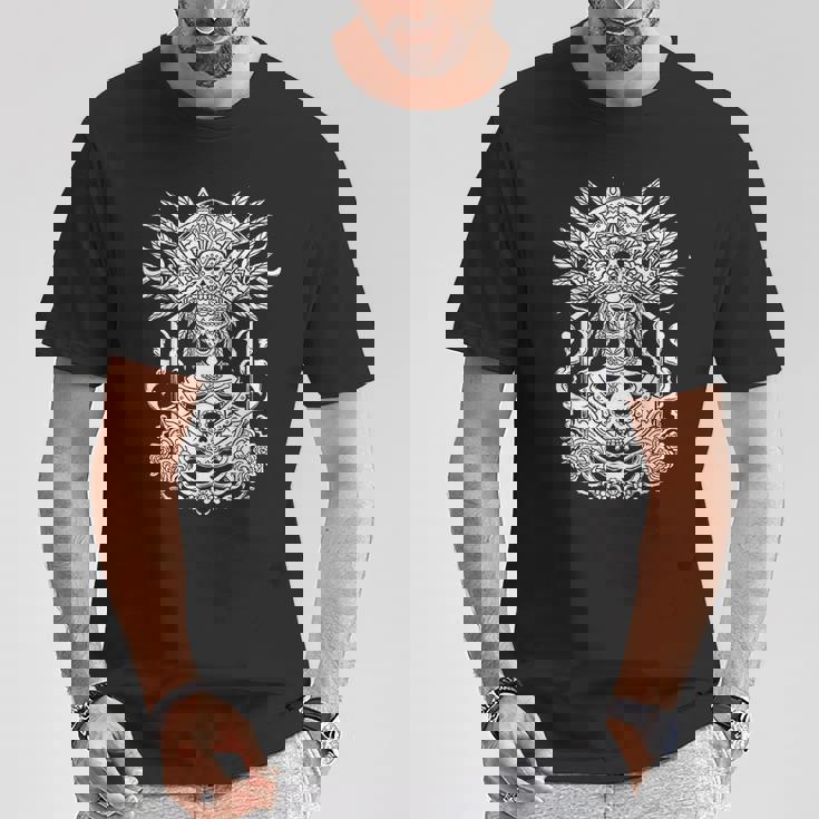 Catrina Blanche Dia De Los Muertos T-Shirt Cadeaux drôles