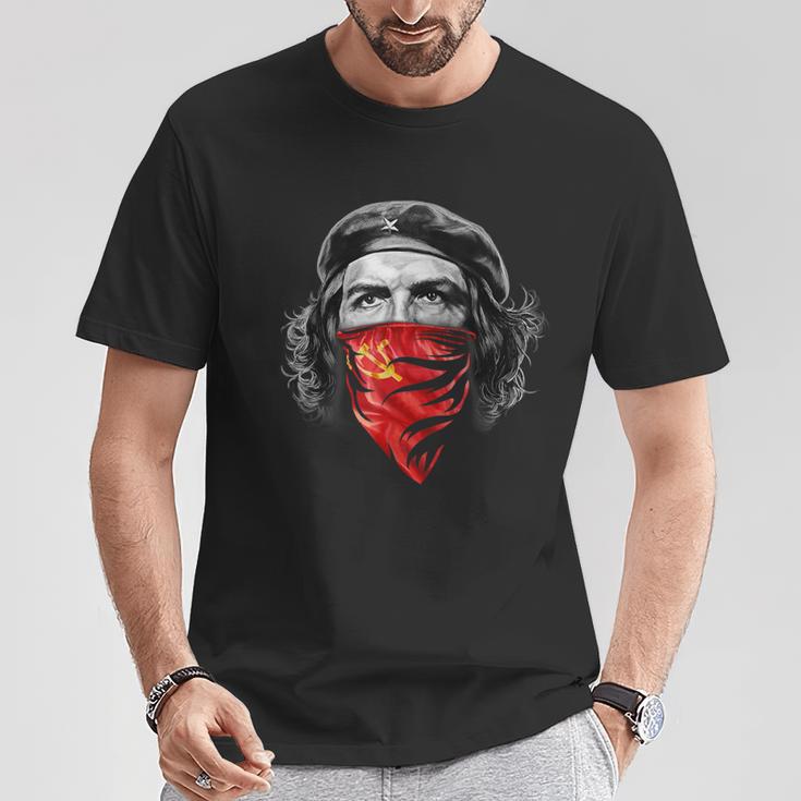 Che Guevara W Soviet Hammer And Sickle Red Bandana T-Shirt Lustige Geschenke