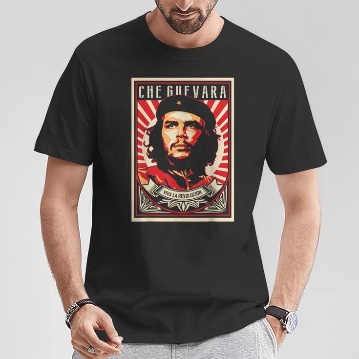 Che Guevaraiva La Revolucion Retrointage Style T-Shirt Lustige Geschenke