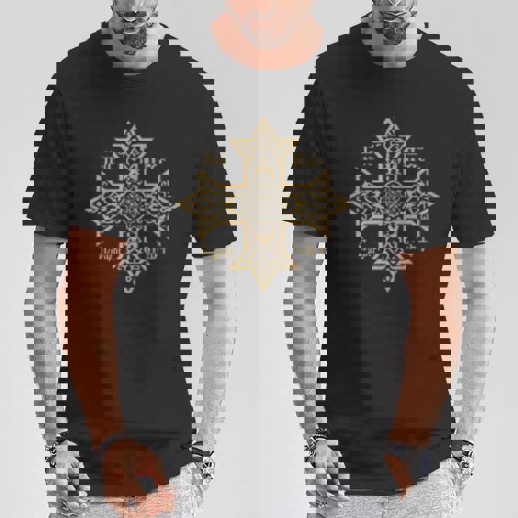 Croix Coptique Orthodoxe Église Orientale Chrétienne Symbole T-Shirt Cadeaux drôles