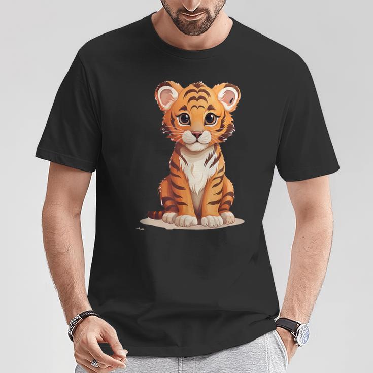 Cute Tiger Baby Animal T-Shirt Lustige Geschenke