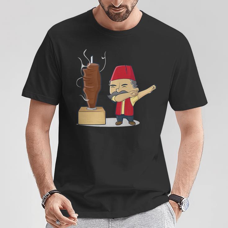 Dabbing Doner Kebab For Doner Sellers & Kebap Fans T-Shirt Lustige Geschenke