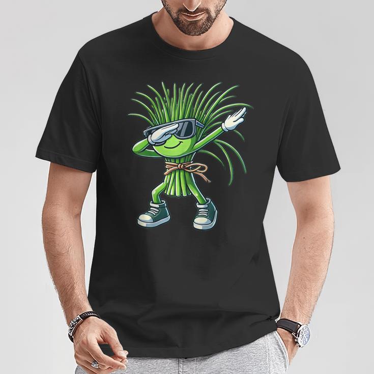 Dabbing Schnittlauch Lustiges Kräuter Schnittlauch T-Shirt Lustige Geschenke