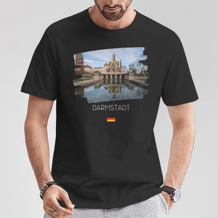 Darmstadt Deutschland S T-Shirt Lustige Geschenke