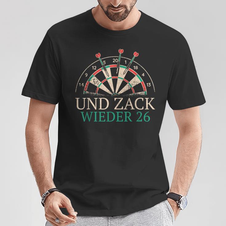 Dart And Zack Wieder 26 Darts T-Shirt Lustige Geschenke