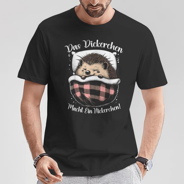 Das Dickerchen Macht Ein Nickerchen Macht Ein N T-Shirt Lustige Geschenke