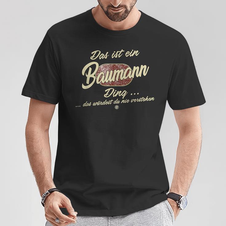 'Das Ist Ein Baumann Ding' Family T-Shirt Lustige Geschenke