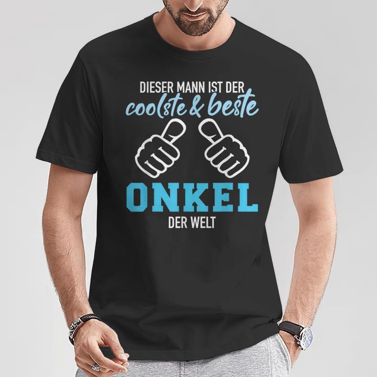 Dieser Mann Ist Der Coolste Und Beste Uncle Der Welt T-Shirt Lustige Geschenke