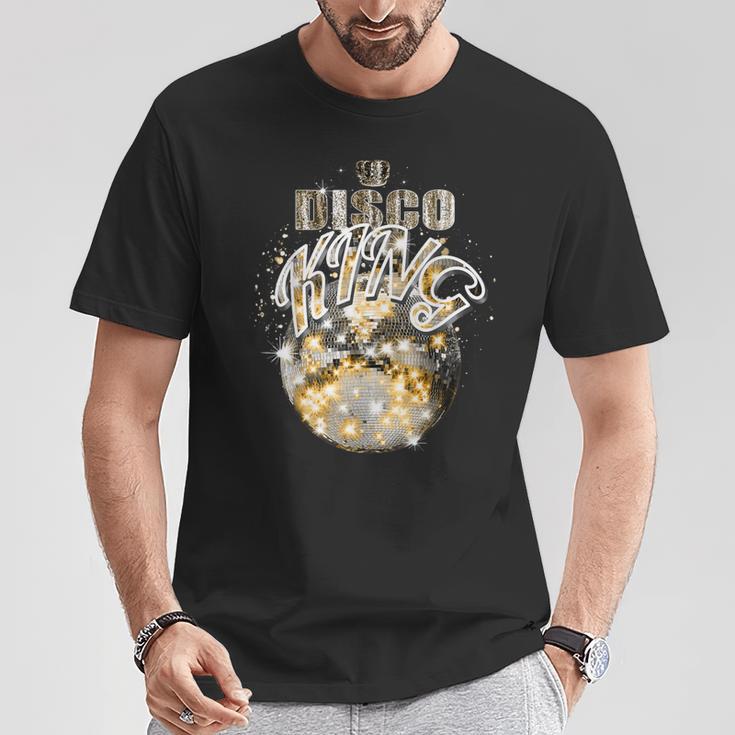 Disco Ball Disco King 70S Retrointage Dancing T-Shirt Lustige Geschenke