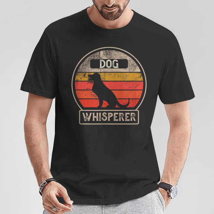 Dog Whisperer -Intage Retro Animal T-Shirt Lustige Geschenke