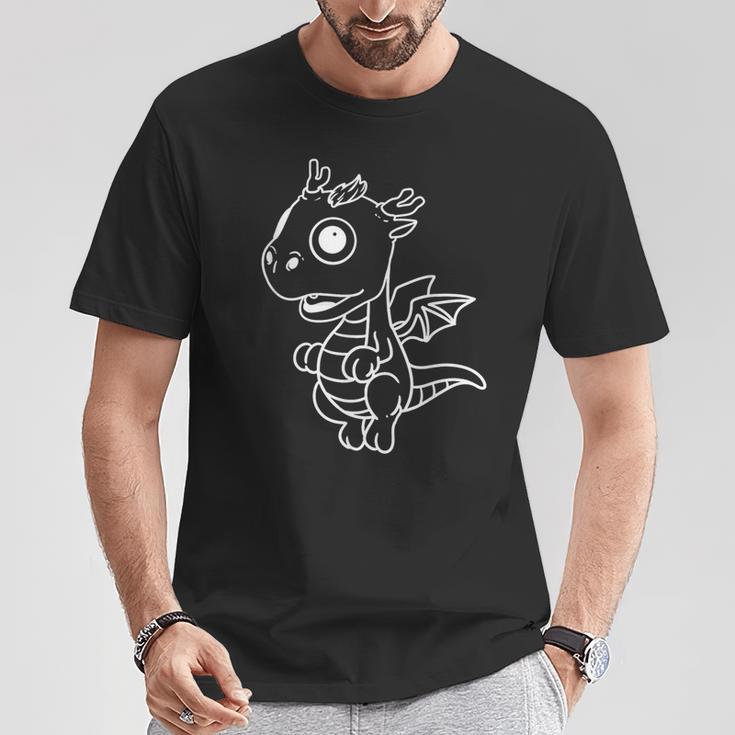 Dragón Para Niños De Cuento De Hadas Camiseta unisex Regalos divertidos