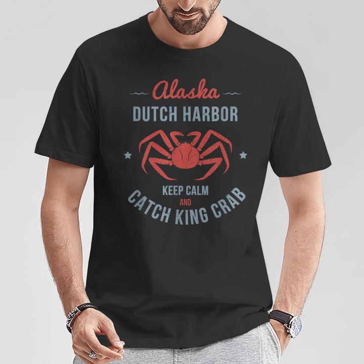 Dutch Harbor Alaska King Crab T-Shirt Lustige Geschenke