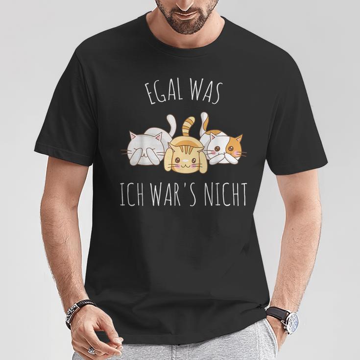 Egal Was Ich War Es Nicht T-Shirt Lustige Geschenke