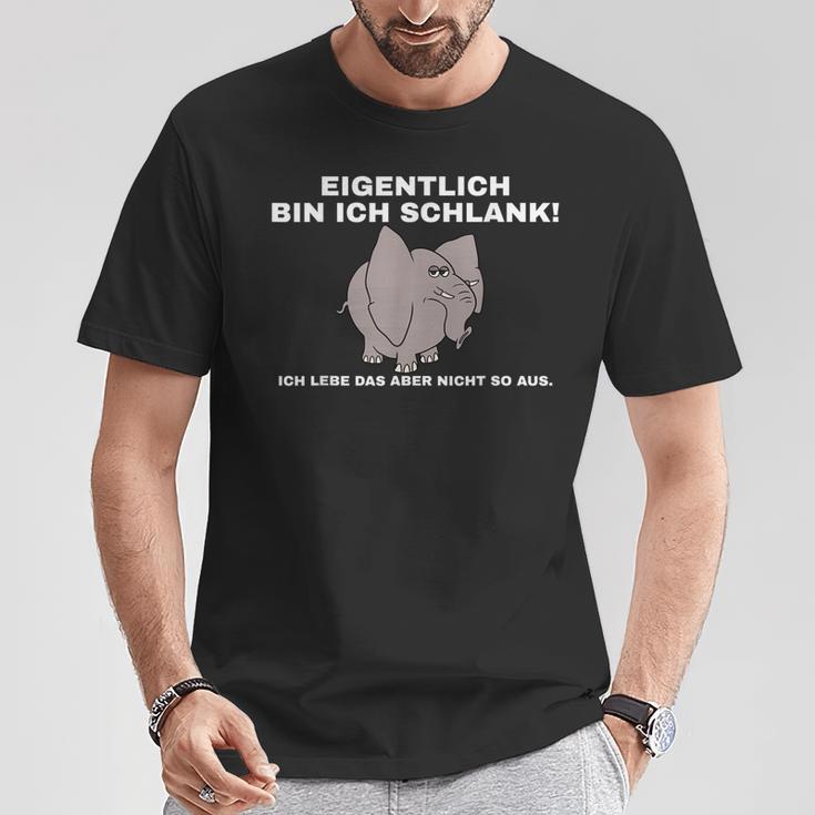 Eiglich Bin Ich Schlank T-Shirt Lustige Geschenke