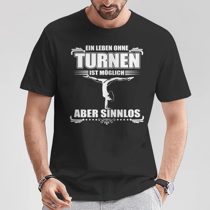 Ein Leben Ohne Gymnastnen Ist Möglich Aber Sinnlos Gymnastic T-Shirt Lustige Geschenke