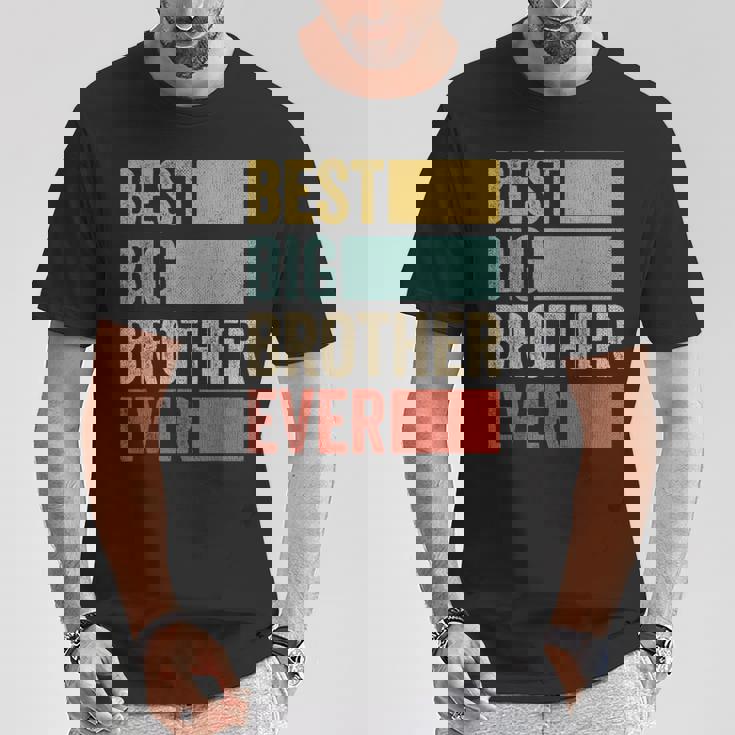 El Mejor Hermano Mayor Jamás Regalo Hermano Camiseta unisex Regalos divertidos