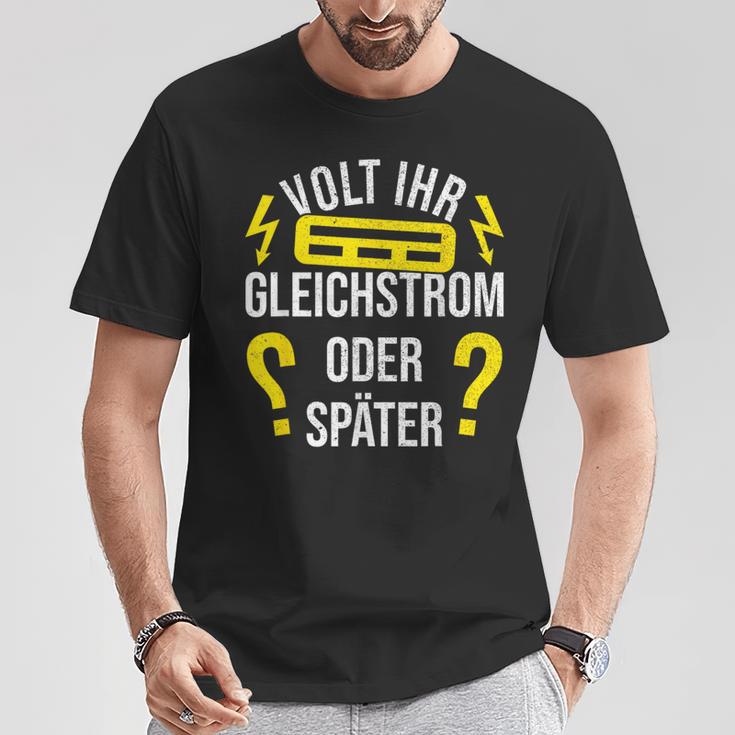 Electricians Electriciansolt Her Dc T-Shirt Lustige Geschenke