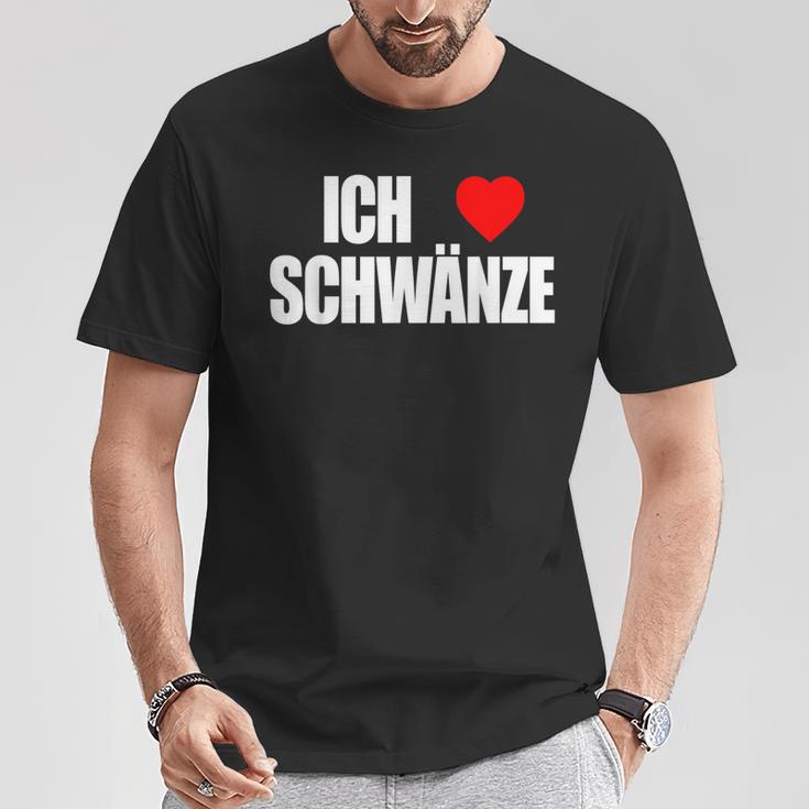 Erotic Ich Liebe Schweiste Ich Liebe Tail T-Shirt Lustige Geschenke