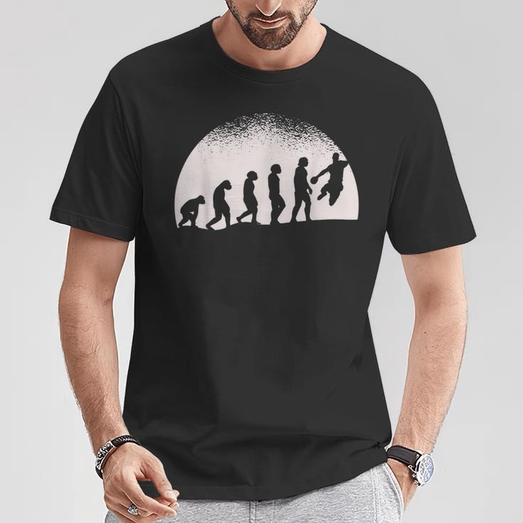 Evolution Handball For Handballer T-Shirt Lustige Geschenke