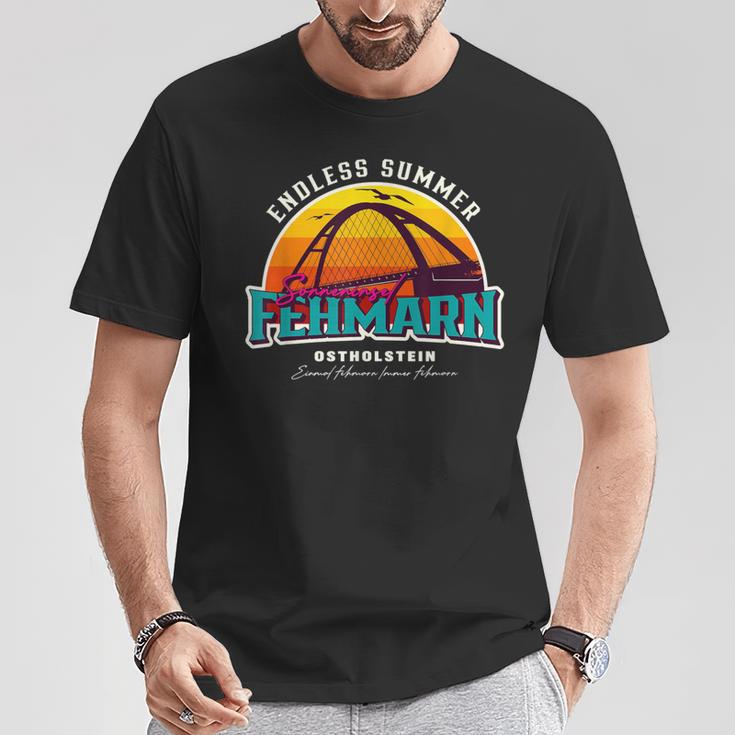 Fehmarn Ostholstein Endless Summer S T-Shirt Lustige Geschenke