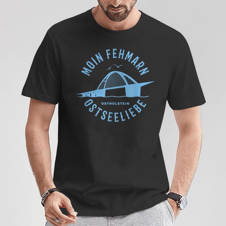 Fehmarnsundbrücke T-Shirt Lustige Geschenke