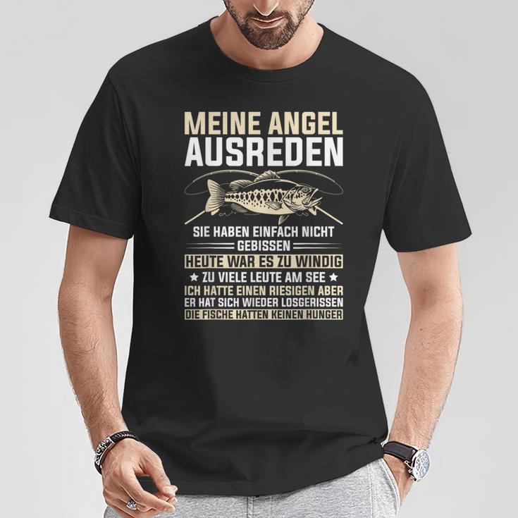 Fischer Fishing My Angel Excuses T-Shirt Lustige Geschenke