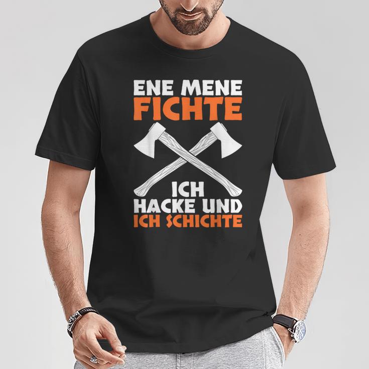 Forstwirt Holz Machen Lumberjack Sayings T-Shirt Lustige Geschenke