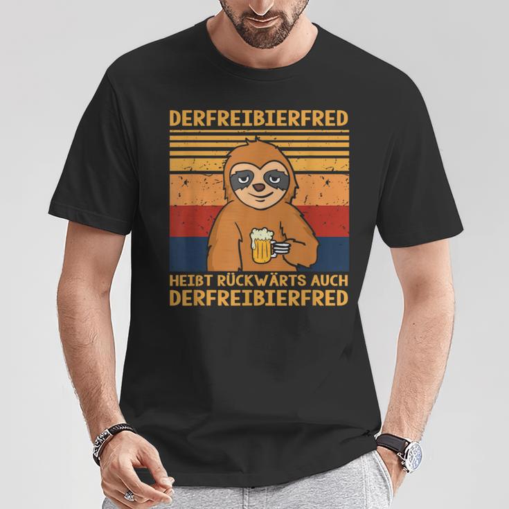 Fred Der Freibier Der Freibier Der Freibier Fred Heißt S T-Shirt Lustige Geschenke