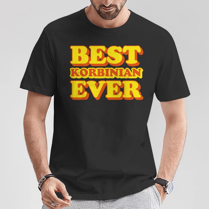 Bester Korbinier Aller Zeit T-Shirt Lustige Geschenke