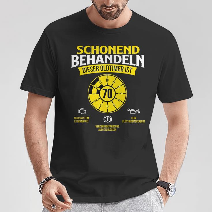 Dieser Oldtimer Ist 70 Jahre Birthday T-Shirt Lustige Geschenke