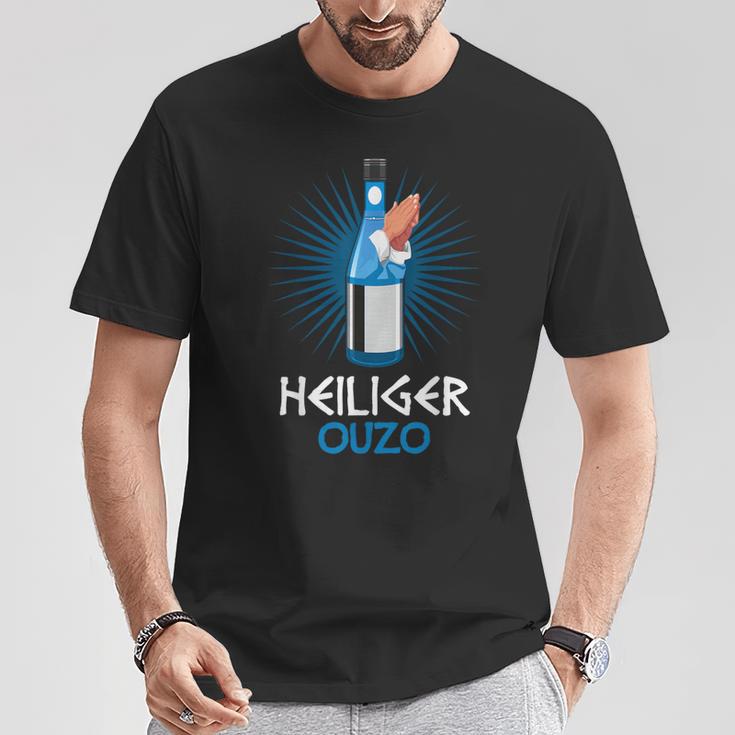 Ouzo Greek Brandy T-Shirt Lustige Geschenke