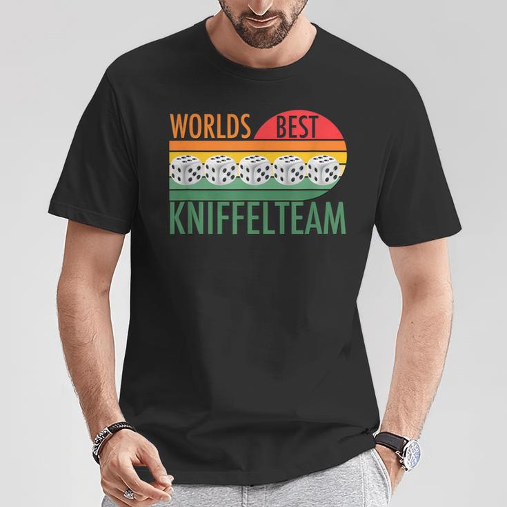 Retro Graphic For Teamintage Kniffel S T-Shirt Lustige Geschenke