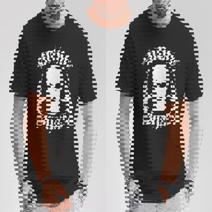 Gangster Rap Hip Hop Rapper Streetwear Maschera Da Sci Gang Maglietta Regalos divertidos