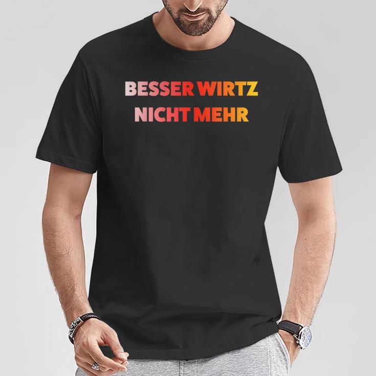 With German Beer Sauf Malle Besser Wirtz Nicht Mehr German Beer Sauf Malle German Langu T-Shirt Lustige Geschenke